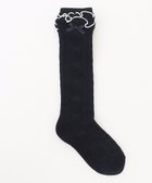 【エニィ/ANY / KIDS】のリボンジャガード ハイソックス ネイビー|ID: prp329100004849196 ipo3291000000035606028