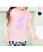 【エニィ/ANY / KIDS】のひんやりクール アップリケTシャツ ピンク(ウサギ)|ID: prp329100004849207 ipo3291000000035524982