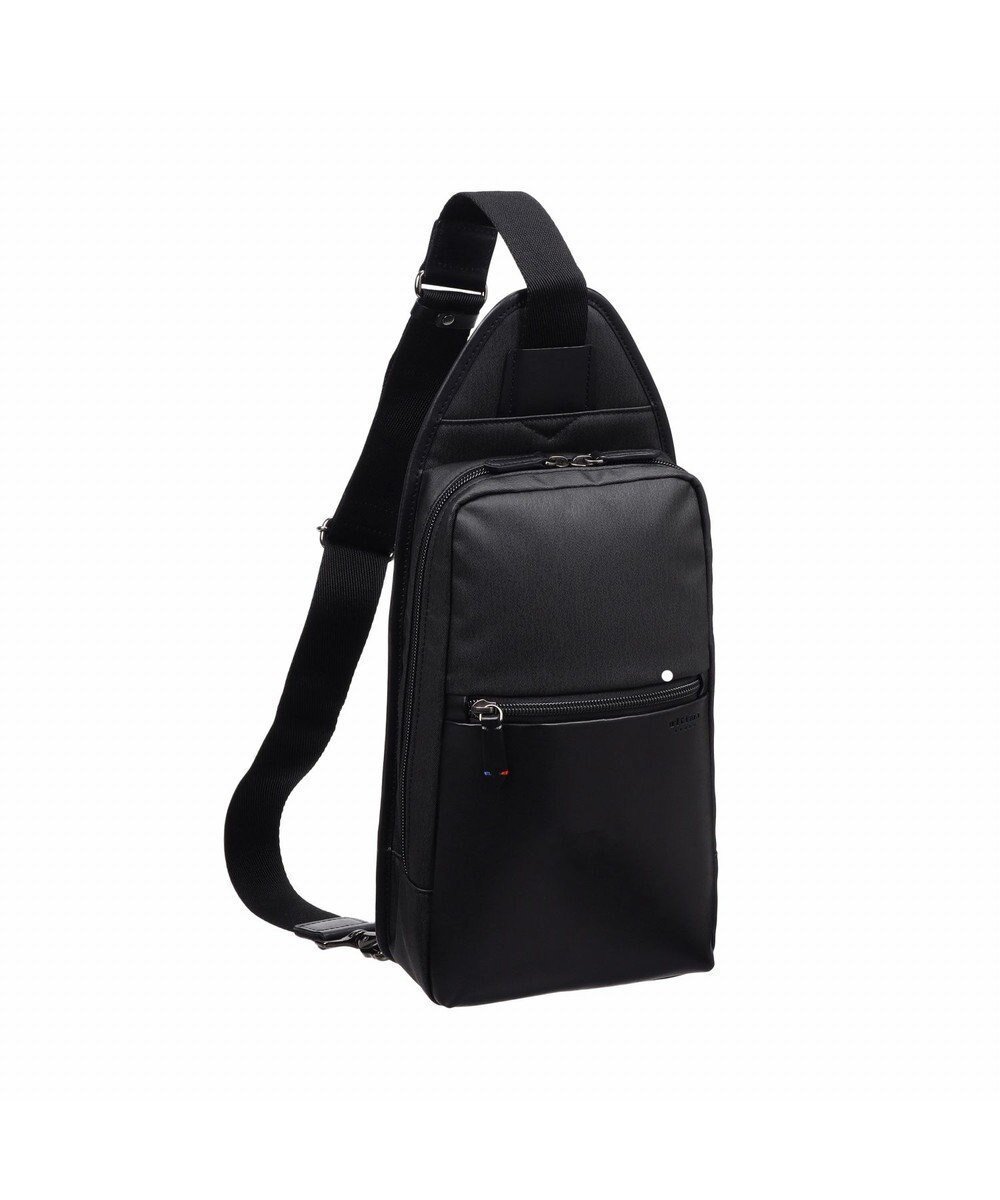 【エース バッグズ アンド ラゲッジ/ACE BAGS & LUGGAGE / MEN】のultima tokyo ディーノ ボディバッグ フロントファスナーポケット 68172 ウルティマ トーキョー インテリア・キッズ・メンズ・レディースファッション・服の通販 founy(ファニー) 　ファッション　Fashion　メンズファッション　Fashion for Men　バッグ　Bags　ショルダー　Shoulder, Shoulder Strap　シンプル　Simple, Minimal　スマート　Smart, Elegant　トレンド　Trend, Trending Now　フロント　Front, Front Design　ベーシック　Basic, Essential　ポケット　Pocket, Pocket Detail　ポーチ　Pouch, Small Case　エレガント 上品　Elegant　ブラック|ID: prp329100004849229 ipo3291000000035525085