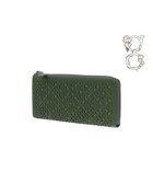 【ゲンテン/genten】のダイヤカットワーク Lファスナー長財布 人気、トレンドファッション・服の通販 founy(ファニー) ファッション Fashion レディースファッション Fashion for Women ミニ財布・二つ折り財布 Wallets & Card Cases イタリア Italy ワーク Workwear, Utility Style 定番 Standard, Basic Item 財布 Wallet, Purse 透かし Cut-Out, Lacework thumbnail フォレストグリーン|ID: prp329100004849248 ipo3291000000036243047