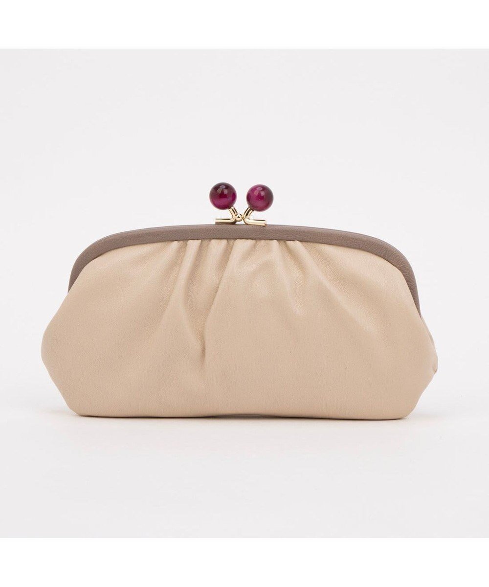 【アンビリオン/UNBILLION】のperche ジェムストーンがま口長財布 人気、トレンドファッション・服の通販 founy(ファニー) 　ファッション　Fashion　レディースファッション　Fashion for Women　ミニ財布・二つ折り財布　Wallets & Card Cases　イエロー　Yellow　ギャザー　Gathered, Ruffled　シルバー　Silver, Metallic Silver　財布　Wallet, Purse　ドット　Polka Dot, Dot Pattern　ミックス　Mix, Mixed Style　ラベンダー　Lavender　 other-1|ID: prp329100004849281 ipo3291000000035475453