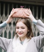 【アンビリオン/UNBILLION】のperche ジェムストーンがま口長財布 人気、トレンドファッション・服の通販 founy(ファニー) ファッション Fashion レディースファッション Fashion for Women ミニ財布・二つ折り財布 Wallets & Card Cases イエロー Yellow ギャザー Gathered, Ruffled シルバー Silver, Metallic Silver 財布 Wallet, Purse ドット Polka Dot, Dot Pattern ミックス Mix, Mixed Style ラベンダー Lavender thumbnail ピンク|ID: prp329100004849281 ipo3291000000035475483