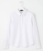【23区 ゴルフ/NIJYUSANKU GOLF】の【WOMEN】【吸水速乾・UVケア】エンブロイダリー長袖シャツ 1枚で決まる 動きやすさ◎ 人気、トレンドファッション・服の通販 founy(ファニー) ファッション Fashion レディースファッション Fashion for Women トップス・カットソー Cut & Sew Tops シャツ・ブラウス・オフィスカジュアル Elegant Blouses & Button-Ups ポロシャツ・きれいめカジュアル Smart-Casual Polo Tops ゴルフ Golf おすすめ Recommended / Our Picks エンブロイダリー Embroidery Design シンプル Simple, Minimal ストレッチ Stretch, Stretchy Fabric ポロシャツ Polo Shirt, Collared Tee レース Lace, Lace Fabric エレガント 上品 Elegant 吸水 Absorbent, Quick-Dry 夏 Summer 春 Spring S/S・春夏 SS, Spring/Summer, Warm Season 長袖 Long Sleeve, Full Sleeve 鹿の子 Piqué, Kanoko Fabric thumbnail ホワイト系|ID: prp329100004849291 ipo3291000000035597017