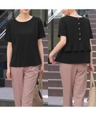 【ティアクラッセ/Tiaclasse】の【洗える】バックフリルカットソー 人気、トレンドファッション・服の通販 founy(ファニー) ファッション Fashion レディースファッション Fashion for Women トップス・カットソー Cut & Sew Tops シャツ・ブラウス・オフィスカジュアル Elegant Blouses & Button-Ups ロングTシャツ・Tシャツ Longline T-Shirts & Tees カットソー・ベーシックTシャツ Cut-and-Sewn Tops / Stretch Tees & Basics アクセサリー Fashion Accessories ウォッシャブル Machine Washable 春 Spring 洗える Machine Washable カットソー Cut and Sewn Top カフス Cuff Design カーディガン Cardigan, Knitwear 切替 Switching, Contrast Panel シンプル Simple, Minimal ストレッチ Stretch, Stretchy Fabric チュニック Tunic, Long Top パール Pearl, Pearl Accent フェイク Faux, Fake フェミニン Feminine, Girly フリル Frill, Ruffle ベーシック Basic, Essential ペプラム Peplum, Flared Hem ボトム Bottoms, Lower Wear ラウンド Round, Round Neck S/S・春夏 SS, Spring/Summer, Warm Season 再入荷 Restock / Back in Stock おすすめ Recommended / Our Picks 夏 Summer エレガント 上品 Elegant thumbnail ブラック|ID: prp329100004849309 ipo3291000000036250378