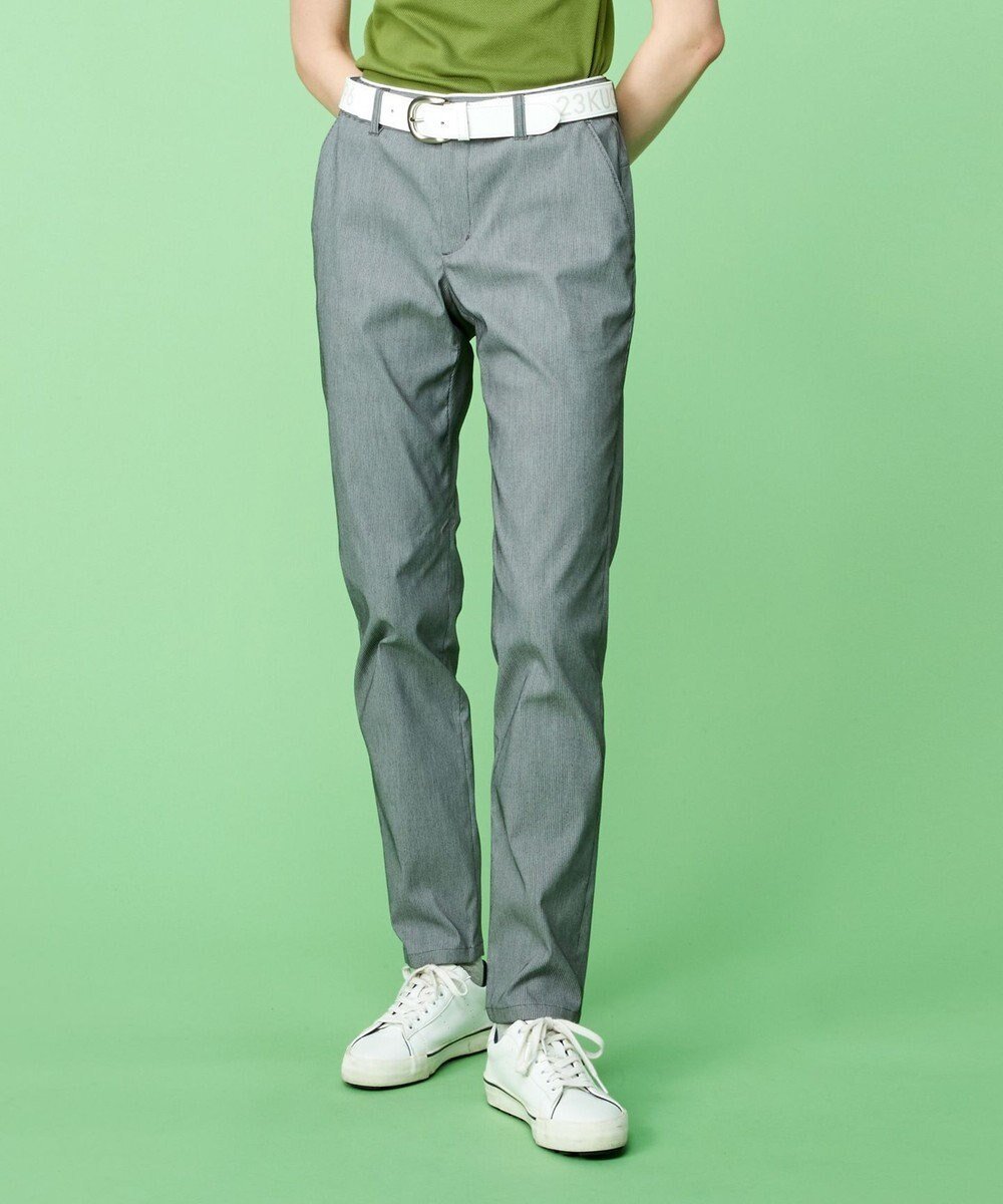 【23区 ゴルフ/NIJYUSANKU GOLF】の長年愛される定番!【WOMEN】ハイパワーストレッチ ベーシックパンツ 挿し色で主役に インテリア・キッズ・メンズ・レディースファッション・服の通販 founy(ファニー) 　ファッション　Fashion　レディースファッション　Fashion for Women　パンツ　Pants & Trousers　ベーシック　Basic, Essential　夏　Summer　定番　Standard, Basic Item　春　Spring　S/S・春夏　SS, Spring/Summer, Warm Season　ネイビー系|ID: prp329100004849321 ipo3291000000035476076