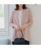 【ティアクラッセ/Tiaclasse】のミラノリブミドル丈カーディガン ピンク|ID: prp329100004849328 ipo3291000000035712986