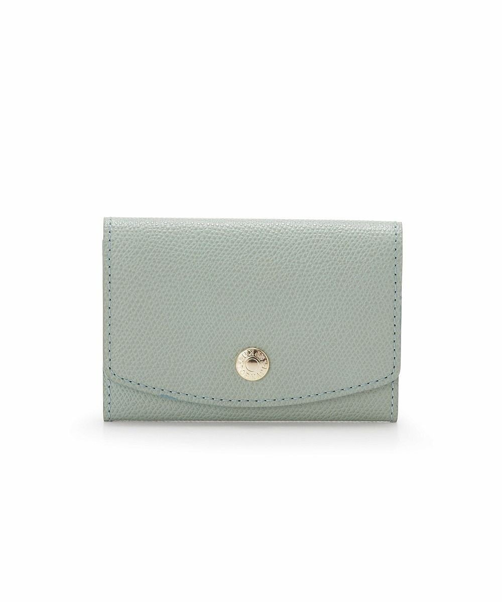 【トプカピ/TOPKAPI】の【TOPKAPI】角シボ型押し・ 名刺入れ COLORATO コロラート インテリア・キッズ・メンズ・レディースファッション・服の通販 founy(ファニー) ファッション Fashion レディースファッション Fashion for Women ミニ財布・二つ折り財布 Wallets & Card Cases カードケース/名刺入れ Card Holders & Business Cases シンプル Simple, Minimal 財布 Wallet, Purse ポケット Pocket, Pocket Detail メタル Metal, Metal Parts おすすめ Recommended / Our Picks ギフト プレゼント Gift / Present ビジネス 仕事 通勤 Business / Work / Commuting グリーングレー|ID: prp329100004849346 ipo3291000000035525440