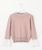 【フェルゥ/Feroux】の【洗える】袖フレアニット プルオーバー 人気、トレンドファッション・服の通販 founy(ファニー) ファッション Fashion レディースファッション Fashion for Women トップス・カットソー Cut & Sew Tops ニット Knit Tops & Sweaters カジュアルプルオーバー・ニットトップス Pullovers & Knit Tops / Casual Pullovers おすすめ Recommended / Our Picks インナー Innerwear セーター Sweater, Knitwear バランス Balance, Style Balance フレア Flare, Flared 夏 Summer 春 Spring S/S・春夏 SS, Spring/Summer, Warm Season 洗える Machine Washable thumbnail ピンク系|ID: prp329100004849366 ipo3291000000035597165