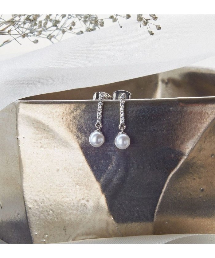 【ティアクラッセ/Tiaclasse】の【金属アレルギー対応・養殖パール】ストーンバー&パールピアス インテリア・キッズ・メンズ・レディースファッション・服の通販 founy(ファニー) https://founy.com/ ファッション Fashion レディースファッション Fashion for Women アクセサリー Fashion Accessories カーディガン Cardigan, Knitwear コーティング Coating, Coated Finish シルバー Silver, Metallic Silver シンプル Simple, Minimal ストーン Stone, Gem-Like セレモニー Ceremony チュニック Tunic, Long Top パール Pearl, Pearl Accent ロング Long, Long-Length 再入荷 Restock / Back in Stock 新作・新入荷 New Arrivals / New In |ID: prp329100004849404 ipo3291000000035636004