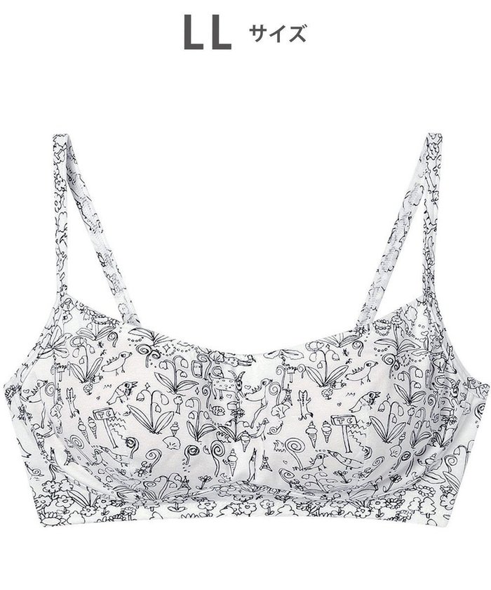 【ツモリチサト スリープ/tsumori chisato SLEEP】のツモリチサト ノンワイヤーブラ フルカップ ブラジャー ベア天竺素材(身生地) レディース UBX411 /ワコール インテリア・キッズ・メンズ・レディースファッション・服の通販 founy(ファニー) https://founy.com/ ファッション Fashion レディースファッション Fashion for Women ストレッチ Stretch, Stretchy Fabric ネコ Cat, Feline Motif パジャマ Pajamas, Sleepwear ブラジャー Bra, Lingerie ラップ Wrap, Wrap Design |ID: prp329100004849417 ipo3291000000035597449