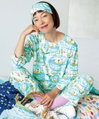 【ツモリチサト スリープ/tsumori chisato SLEEP】のツモリチサト パジャマ 長袖 長ズボン 綿100%パイル(本体) レディース UDX204 /ワコール サックス|ID: prp329100004849421 ipo3291000000035597511