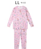 【ツモリチサト スリープ/tsumori chisato SLEEP】のツモリチサト パジャマ 長袖 長ズボン 綿100%(本体) スムース素材 レディース UDX501 /ワコール 人気、トレンドファッション・服の通販 founy(ファニー) ファッション Fashion レディースファッション Fashion for Women トップス・カットソー Cut & Sew Tops 春 Spring コレクション Collection, Seasonal Line 長袖 Long Sleeve, Full Sleeve パジャマ Pajamas, Sleepwear ボトム Bottoms, Lower Wear thumbnail ピンク|ID: prp329100004849423 ipo3291000000035597526