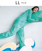 【ツモリチサト スリープ/tsumori chisato SLEEP】のツモリチサト パジャマ 長袖 長ズボン 綿100%(本体) スムース素材 レディース UDX501 /ワコール 人気、トレンドファッション・服の通販 founy(ファニー) ファッション Fashion レディースファッション Fashion for Women トップス・カットソー Cut & Sew Tops 春 Spring コレクション Collection, Seasonal Line 長袖 Long Sleeve, Full Sleeve パジャマ Pajamas, Sleepwear ボトム Bottoms, Lower Wear thumbnail サックス|ID: prp329100004849423 ipo3291000000035597527