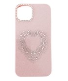 【ウィゴー/WEGO】のハートビジューラメiphoneケース(ピンク) 柄1|ID: prp329100004849435 ipo3291000000035525673