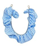 【ウィゴー/WEGO】のギンガムフリルハンドストラップ サックス|ID: prp329100004849445 ipo3291000000035525733