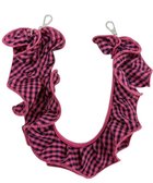 【ウィゴー/WEGO】のギンガムフリルハンドストラップ ピンク|ID: prp329100004849445 ipo3291000000035525735