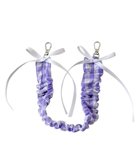 【ウィゴー/WEGO】のチェックリボンくしゅくしゅハンドストラップ パープル|ID: prp329100004849448 ipo3291000000035525750