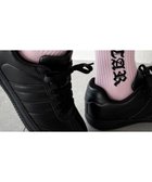 【ウィゴー/WEGO】のオールドイングリッシュロゴリブソックス ピンク|ID: prp329100004849456 ipo3291000000035478472