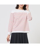 【ジェイ プレス/J.PRESS】のバスクボーダー カットソー スカーレットボーダー系|ID: prp329100004849467 ipo3291000000035478632