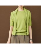 【自由区/JIYU-KU】の【アンサンブル対応】シアーシルクミックスニット プルオーバー 人気、トレンドファッション・服の通販 founy(ファニー) ファッション Fashion レディースファッション Fashion for Women トップス・カットソー Cut & Sew Tops ニット Knit Tops & Sweaters アンサンブルニット Knit Ensembles & Twin Sets カジュアルプルオーバー・ニットトップス Pullovers & Knit Tops / Casual Pullovers なめらか Smooth, Silky Texture アンサンブル Ensemble Set カーディガン Cardigan, Knitwear コンパクト Compact, Small Size シルク Silk, 100% Silk セーター Sweater, Knitwear トレンド Trend, Trending Now バランス Balance, Style Balance 夏 Summer 春 Spring S/S・春夏 SS, Spring/Summer, Warm Season thumbnail ライトグリーン|ID: prp329100004849470 ipo3291000000035478678