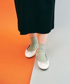 【ボントレ/BONTRE】の【PRECIEUX JOUET/プレシュウジュエ】ラウンドトゥバレエシューズ 人気、トレンドファッション・服の通販 founy(ファニー) ファッション Fashion レディースファッション Fashion for Women シューズ Shoes, Footwear バレエ Ballet, Ballet Style 定番 Standard, Basic Item 楽ちん Easy Fit, Comfortable thumbnail ホワイト|ID: prp329100004849480 ipo3291000000036154368