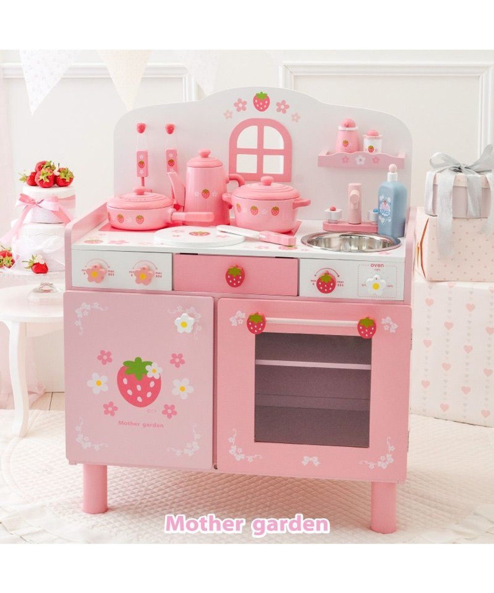 【マザーガーデン/Mother garden / KIDS】のマザーガーデン 野いちご キューティー デラックスキッチン UP 2025 人気、トレンドファッション・服の通販 founy(ファニー) 　ファッション　Fashion　キッズファッション　Fashion for Kids　ガーデン　Garden, Gardening　タオル　Towel, Bath Towel　テーブル　Table, Dining Table　定番　Standard, Basic Item　人気　Popular, Best Seller　フェルト　Felt, Felt Fabric　フラット　Flat, Flat Shoes　ベビー　Baby, Babywear　マグネット　Magnet, Magnetic Closure　おすすめ　Recommended / Our Picks　クリスマス X'mas　Christmas / X'mas　ギフト プレゼント　Gift / Present　卒業式　Graduation Ceremony　 other-1|ID: prp329100004849547 ipo3291000000035605697