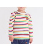 【ミキハウスホットビスケッツ/MIKI HOUSE HOT BISCUITS / KIDS】の【80-120cm】 ボーダー 長袖Tシャツ マルチカラー|ID: prp329100004849553 ipo3291000000035598335
