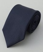 【五大陸/gotairiku / MEN】のGOTAIRIKU別注【日本製】シルク ネクタイ_小紋柄 ネイビー系8|ID: prp329100004849572 ipo3291000000035842367