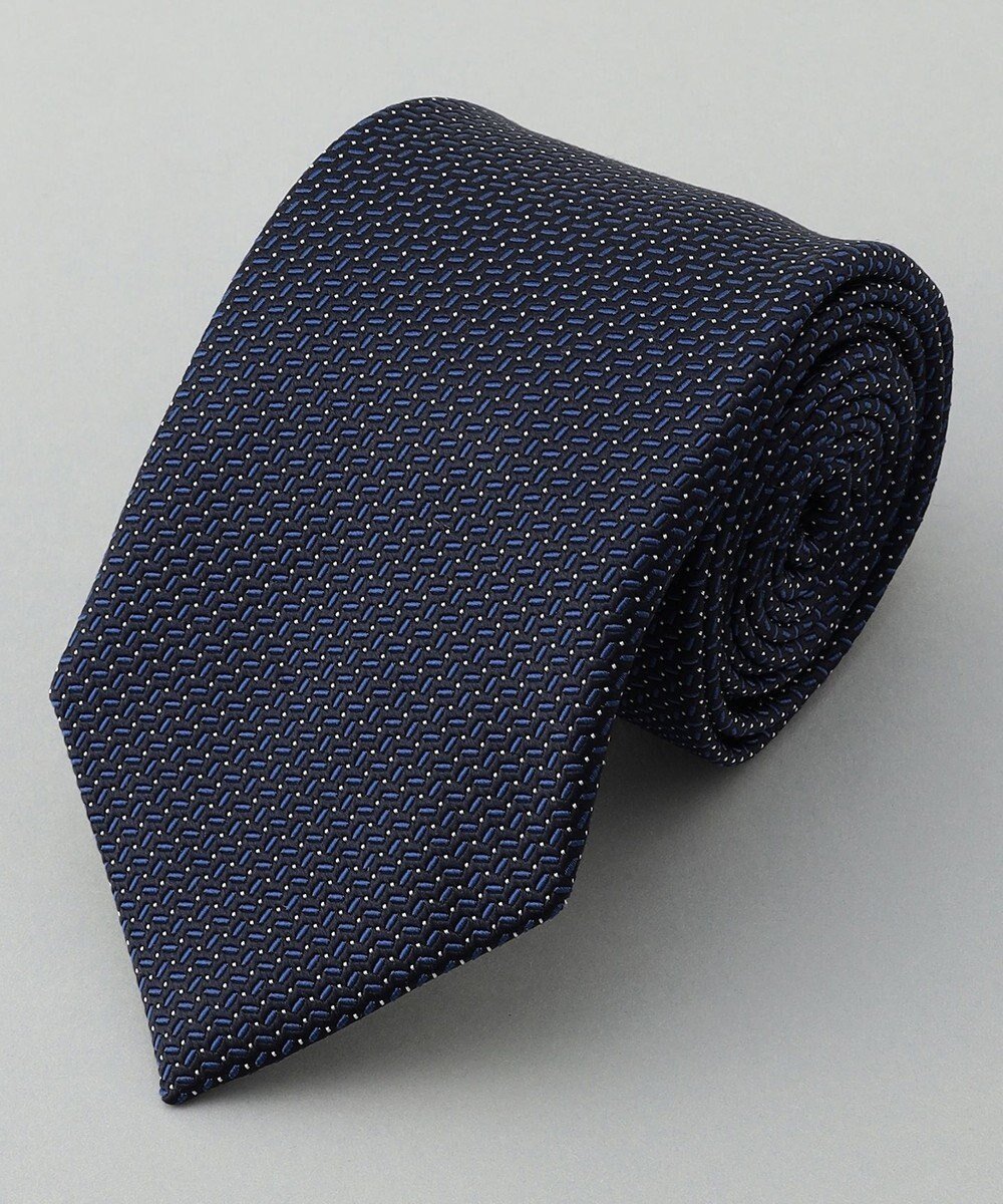 【五大陸/gotairiku / MEN】のGOTAIRIKU別注【日本製】シルク ネクタイ_小紋柄 インテリア・キッズ・メンズ・レディースファッション・服の通販 founy(ファニー) 　ファッション　Fashion　メンズファッション　Fashion for Men　春　Spring　コレクション　Collection, Seasonal Line　シルク　Silk, 100% Silk　スーツ　Suit, Formalwear　別注　Limited Edition, Custom Order　S/S・春夏　SS, Spring/Summer, Warm Season　日本製　Made In Japan　夏　Summer　2026年　2026　ネイビー系8|ID: prp329100004849572 ipo3291000000035842367