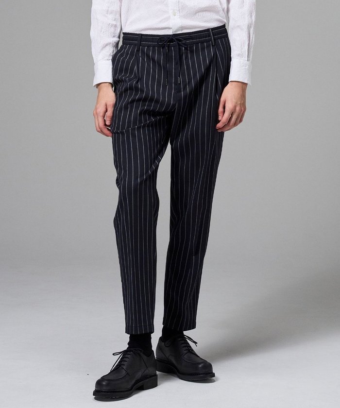 【ジョゼフ オム/JOSEPH HOMME / MEN】のキャリーマンストレッチ ドロスト付テーパードパンツ / TEDDY CONVERTIBLE インテリア・キッズ・メンズ・レディースファッション・服の通販 founy(ファニー) https://founy.com/ ファッション Fashion メンズファッション Fashion for Men ボトムス Bottoms 春 Spring ストレッチ Stretch, Stretchy Fabric ドローコード Drawcord, Drawstring Cord フランス France, French ポケット Pocket, Pocket Detail リラックス Relax, Relaxed Fit ループ Loop, Loop Knit S/S・春夏 SS, Spring/Summer, Warm Season おすすめ Recommended / Our Picks 夏 Summer エレガント 上品 Elegant |ID: prp329100004849576 ipo3291000000035490571