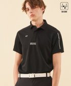 【23区 ゴルフ/23区GOLF / MEN】の【MEN】【吸水速乾】ポンチコンビ ポロシャツ ブラック系|ID: prp329100004849582 ipo3291000000035598915