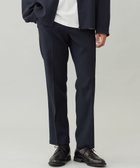 【アンフィーロ/UNFILO / MEN】の【OCEANS 雑誌・web・YouTube 掲載】WOOL TOUCH 機能美パンツ スリム【東レ開発のウール見え高機能素材】 ネイビー|ID: prp329100004849589 ipo3291000000035614854