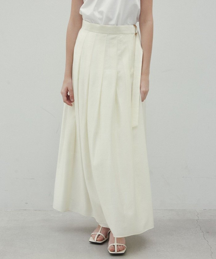 【ベイジ,/BEIGE,】の【洗える】CARINATA / ウエストタックラップスカート インテリア・キッズ・メンズ・レディースファッション・服の通販 founy(ファニー) https://founy.com/ ファッション Fashion レディースファッション Fashion for Women スカート Skirts オーガンジー Organza Fabric 春 Spring 洗える Machine Washable カットソー Cut and Sewn Top ジャケット Jacket, Outerwear プリーツ Pleats, Pleated マニッシュ Mannish, Boyish ラップ Wrap, Wrap Design ロング Long, Long-Length S/S・春夏 SS, Spring/Summer, Warm Season 夏 Summer ビジネス 仕事 通勤 Business / Work / Commuting |ID: prp329100004849604 ipo3291000000035599160