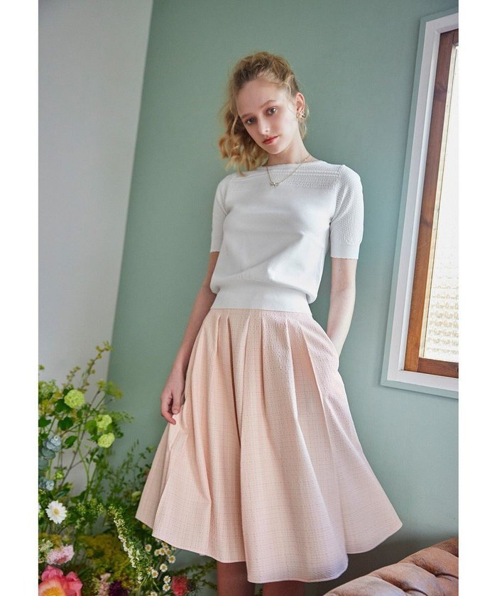 【トッカ/TOCCA】の【消臭】BE HAPPY! スカート インテリア・キッズ・メンズ・レディースファッション・服の通販 founy(ファニー) https://founy.com/ ファッション Fashion レディースファッション Fashion for Women スカート Skirts おすすめ Recommended / Our Picks ジャカード／ジャガード Jacquard, Woven Pattern ツイード Twill, Twill Weave ドレス Dress, One-Piece ビジネス 仕事 通勤 Business / Work / Commuting 夏 Summer S/S・春夏 SS, Spring/Summer, Warm Season A/W・秋冬 Autumn/Winter |ID: prp329100004849606 ipo3291000000035635211