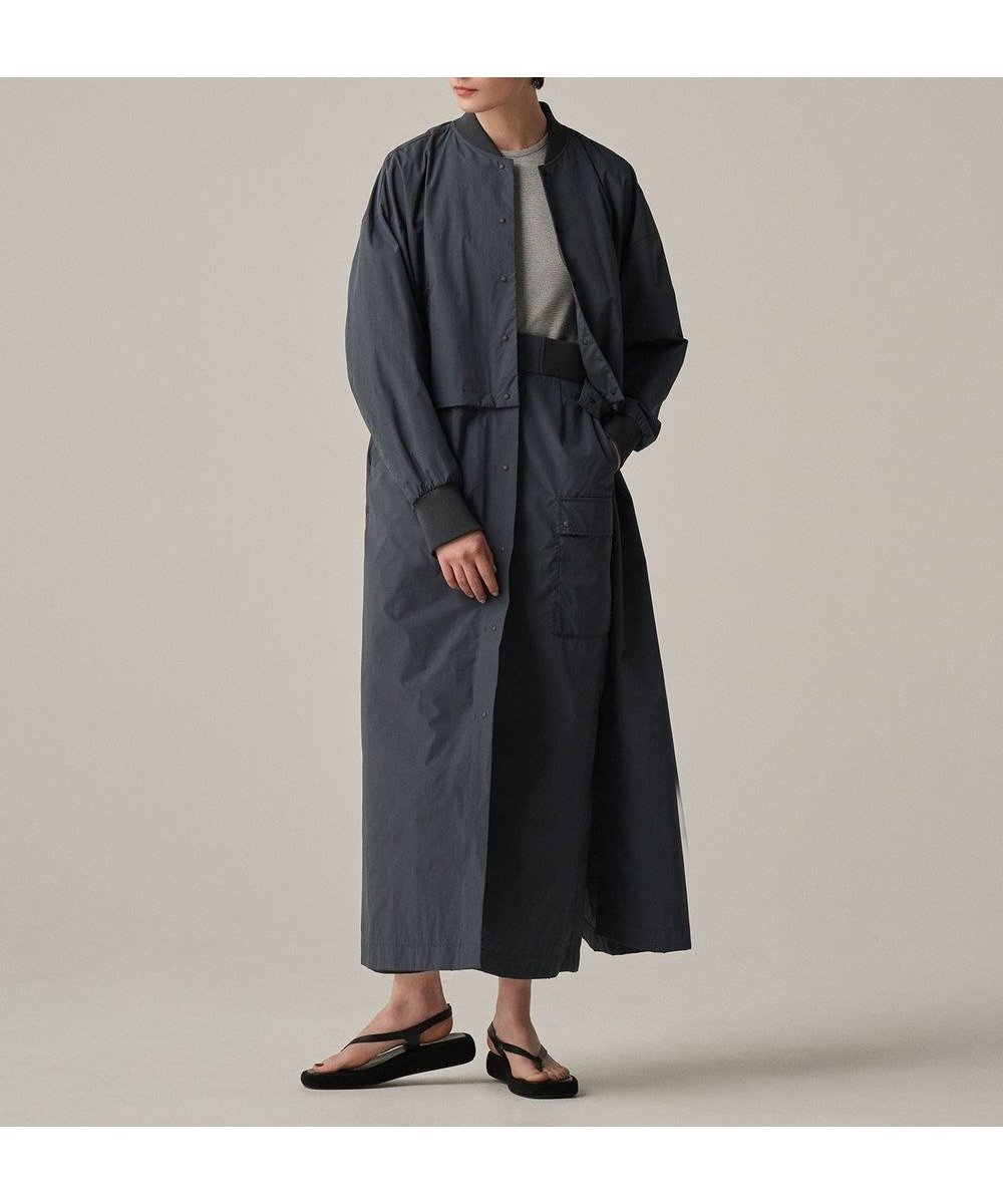 【アンクレイヴ/uncrave】の【撥水・洗濯機洗い可】プルーフ ナイロン 3WAYコート(uncrave WHITE) インテリア・キッズ・メンズ・レディースファッション・服の通販 founy(ファニー) ファッション Fashion レディースファッション Fashion for Women アウター Coat / Outerwear Collection コート・ロングコート・ピーコート Long Coats, Peacoats & More レディースジャケット・軽アウター Jackets ショート Short, Short Length ジャケット Jacket, Outerwear スリーブ Sleeve, Long Sleeve / Short Sleeve ブルゾン Blouson, Bomber Jacket ロング Long, Long-Length A/W・秋冬 Autumn/Winter S/S・春夏 SS, Spring/Summer, Warm Season 夏 Summer ブルーグレー|ID: prp329100004849614 ipo3291000000035599322
