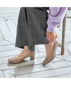 【リズ ラフィーネ/Riz raffinee】のRiz raffinee スクエアトゥプレーンパンプス ダークベージュ|ID: prp329100004849638 ipo3291000000035599795