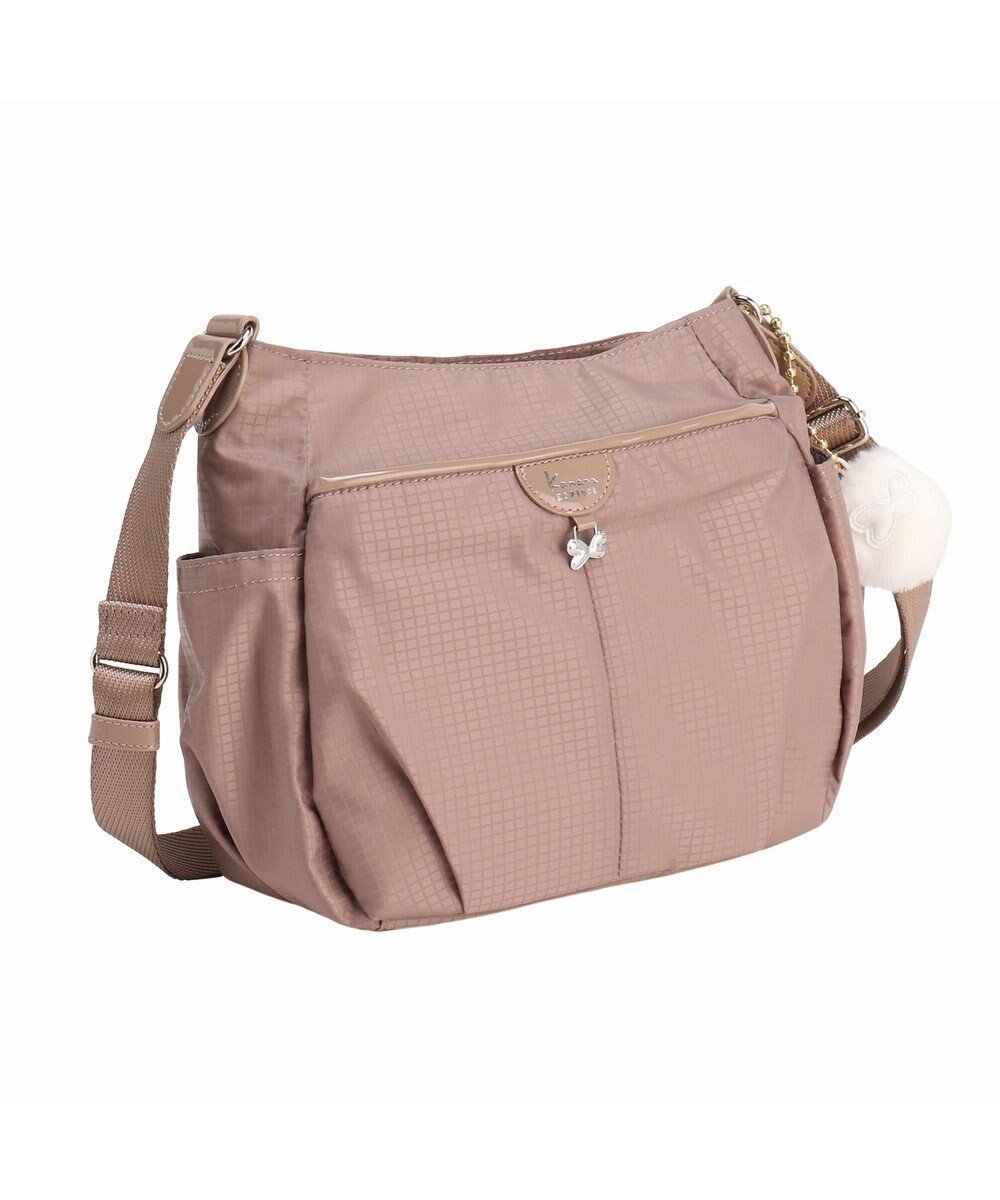 【エースバッグズアンドラゲッジ/ACE BAGS & LUGGAGE】のKanana project COLLECTION シェリ ショルダーバッグ 横S 17942 カナナプロジェクト コレクション インテリア・キッズ・メンズ・レディースファッション・服の通販 founy(ファニー) 　ファッション　Fashion　レディースファッション　Fashion for Women　クッション　Cushion, Throw Pillow　コレクション　Collection, Seasonal Line　コンパクト　Compact, Small Size　軽量　Lightweight, Ultra Light　スマホ　Smartphone, Mobile Device　財布　Wallet, Purse　フロント　Front, Front Design　ポケット　Pocket, Pocket Detail　メッシュ　Mesh, Net Fabric　リュック　Backpack, Rucksack　ワンポイント　One Point, Statement Accent　再入荷　Restock / Back in Stock　旅行　Travel　スーツケース キャリーケース　Suitcase / Carry Case　エレガント 上品　Elegant　ギフト プレゼント　Gift / Present　ベージュ|ID: prp329100004849656 ipo3291000000035492559