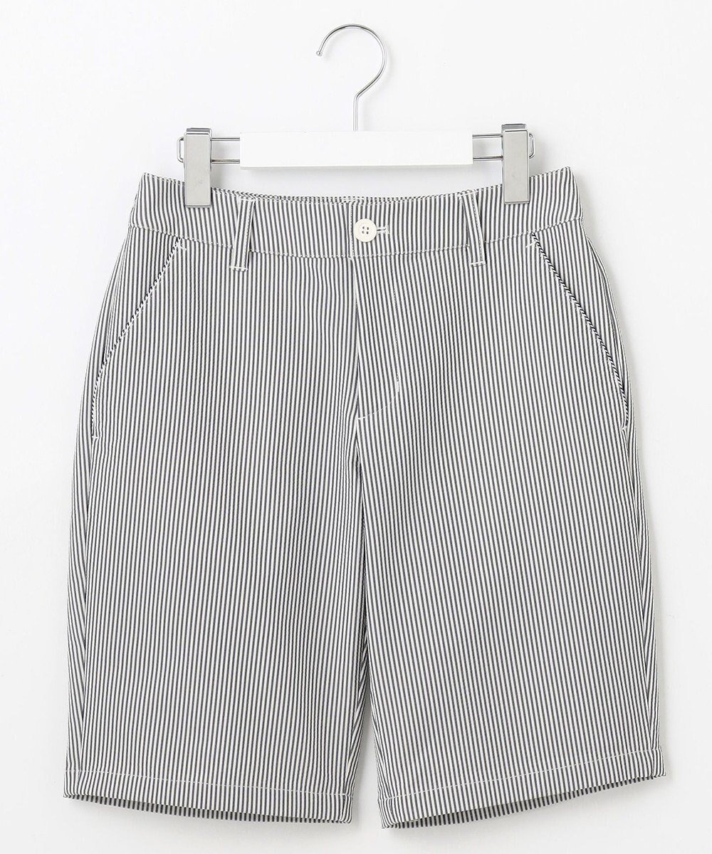 【23区 ゴルフ/NIJYUSANKU GOLF】の【WOMEN】ストライプ柄 ショートパンツ 人気、トレンドファッション・服の通販 founy(ファニー) 　ファッション　Fashion　レディースファッション　Fashion for Women　パンツ　Pants & Trousers　ショートパンツ・ハーフパンツ　High-Waisted & Relaxed Shorts　サッカー　Seersucker, Summer Fabric　ショート　Short, Short Length　ストライプ　Stripe, Striped Pattern　ベーシック　Basic, Essential　ポケット　Pocket, Pocket Detail　ラウンド　Round, Round Neck　夏　Summer　春　Spring　S/S・春夏　SS, Spring/Summer, Warm Season　 other-1|ID: prp329100004849663 ipo3291000000035492792