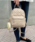 【ラ バガジェリー/LA BAGAGERIE】の【MONICA】ポーチ付きキルティングリュック アイボリー|ID: prp329100004849676 ipo3291000000035493159