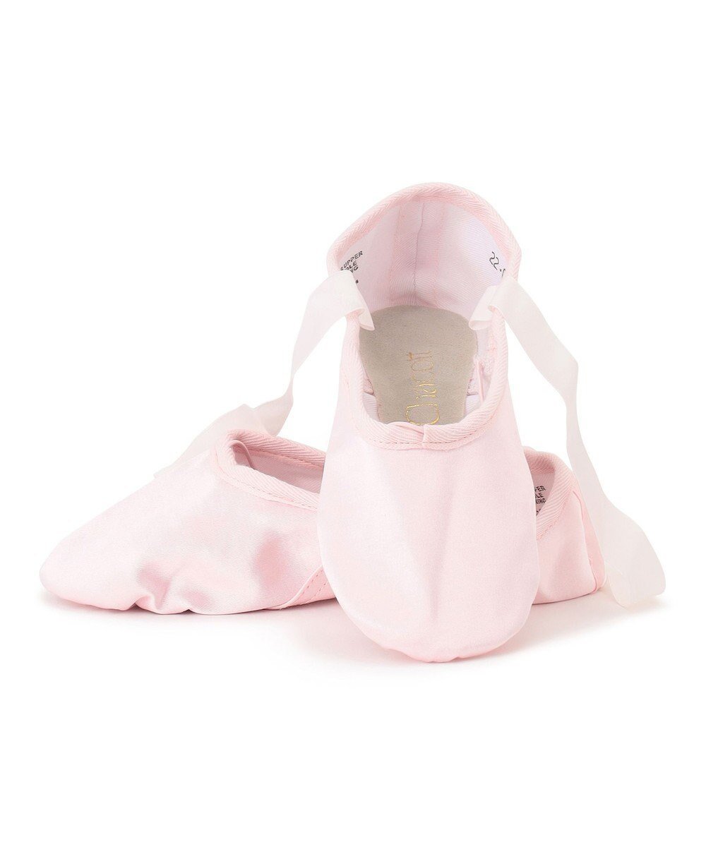 【チャコット/Chacott】のサテンバレエシューズ(リボン付)【16.0~21.5cm】 人気、トレンドファッション・服の通販 founy(ファニー) 　ファッション　Fashion　レディースファッション　Fashion for Women　サテン　Satin, Glossy Fabric　シューズ　Shoes, Footwear　タイツ　Tights, Legwear　バレエ　Ballet, Ballet Style　パターン　Pattern, Design Print　フィット　Fit, Slim Fit　リボン　Ribbon, Bow　 other-1|ID: prp329100004849693 ipo3291000000035493663
