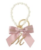 【メゾンドフルール/Maison de FLEUR】のイニシャルリボンパールチャーム 人気、トレンドファッション・服の通販 founy(ファニー) ファッション Fashion レディースファッション Fashion for Women おすすめ Recommended / Our Picks アクセサリー Fashion Accessories ギフト プレゼント Gift / Present サテン Satin, Glossy Fabric チェーン Chain, Chain Strap チャーム Charm, Pendant パール Pearl, Pearl Accent リボン Ribbon, Bow thumbnail M|ID: prp329100004849698 ipo3291000000035600535