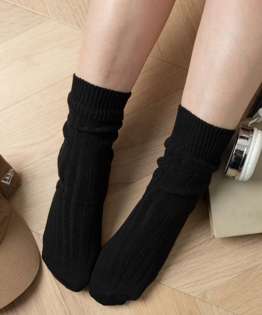 【ウィゴー/WEGO】のローゲージソックス インテリア・キッズ・メンズ・レディースファッション・服の通販 founy(ファニー) 　ファッション　Fashion　レディースファッション　Fashion for Women　ソックス&靴下　Socks & Hosiery　レッグウェア・ストッキング　Legwear & Hosiery　ギフト プレゼント　Gift / Present　サンダル　Sandals, Summer Shoes　シンプル　Simple, Minimal　スニーカー　Sneakers, Trainers　スマホ　Smartphone, Mobile Device　ソックス　Socks, Hosiery　定番　Standard, Basic Item　無地　Plain, Solid Color　ブラック|ID: prp329100004849709 ipo3291000000035494164