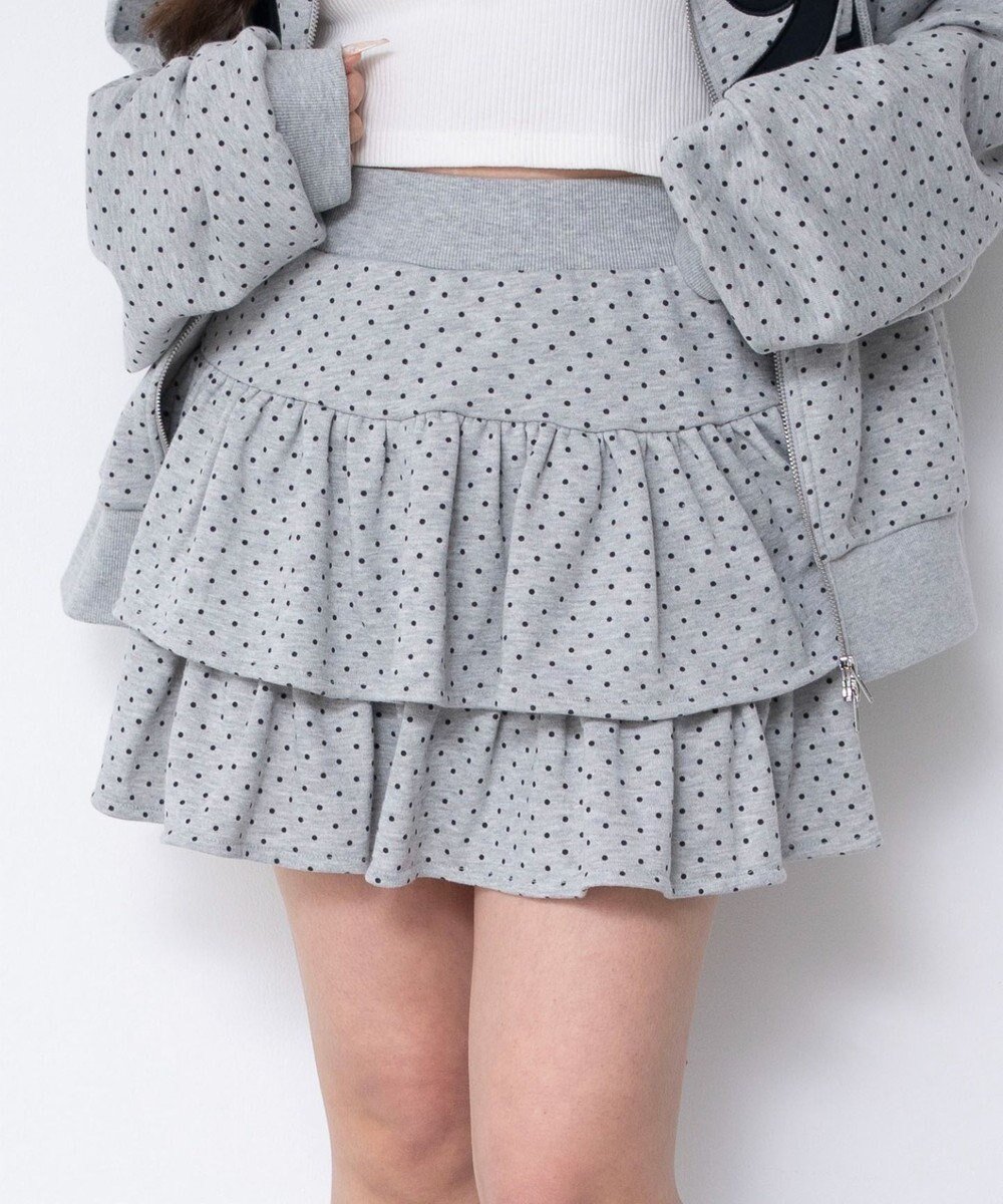 【ウィゴー/WEGO】の【ウエストゴム】スウェットフリルスカパン インテリア・キッズ・メンズ・レディースファッション・服の通販 founy(ファニー) 　ファッション　Fashion　レディースファッション　Fashion for Women　スカート　Skirts　春　Spring　秋　Autumn　ガーリー　Girly, Feminine Style　ショート　Short, Short Length　スウェット / スエット　Sweatshirt, Sweatwear　スマホ　Smartphone, Mobile Device　セットアップ　Set-Up, Coordinated Outfit　バランス　Balance, Style Balance　パーカー　Hoodie, Parka　フリル　Frill, Ruffle　冬　Winter / This Winter　S/S・春夏　SS, Spring/Summer, Warm Season　おすすめ　Recommended / Our Picks　夏　Summer　柄4|ID: prp329100004849728 ipo3291000000035494683