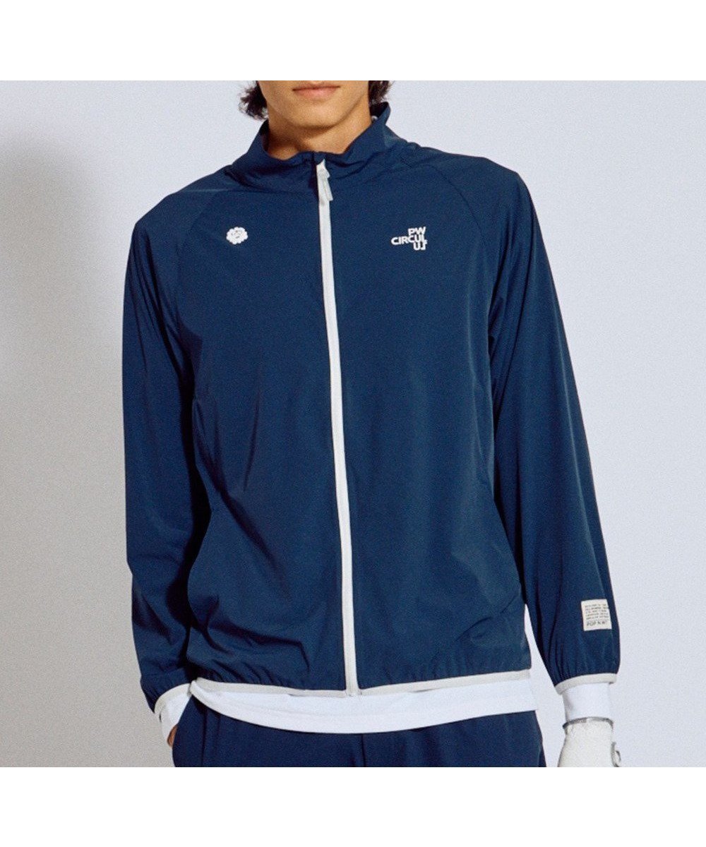 【ピーダブリュサーキュラス/PW CIRCULUS / MEN】の【撥水加工 / 小さくまとまる】【MEN】パッカブルブルゾン ゴルフ インテリア・キッズ・メンズ・レディースファッション・服の通販 founy(ファニー) ファッション Fashion メンズファッション Fashion for Men アウター Men's Coats Outerwear ブルゾンジャケット / カジュアルアウター Bomber Jackets & Blousons アウトドア Outdoor Clothing 秋 Autumn コンパクト Compact, Small Size 軽量 Lightweight, Ultra Light シンプル Simple, Minimal ジップ Zip, Zipper ジャケット Jacket, Outerwear ストレッチ Stretch, Stretchy Fabric スマート Smart, Elegant ブルゾン Blouson, Bomber Jacket プリント Print, Printed Pattern 羽織 Haori, Light Jacket メンズ Men's, Menswear ワンポイント One Point, Statement Accent A/W・秋冬 Autumn/Winter 旅行 Travel ゴルフ Golf 2025年 2025 2025-2026秋冬・A/W Autumn/Winter 2025–26 AW25–26 ネイビー系|ID: prp329100004849903 ipo3291000000035598631