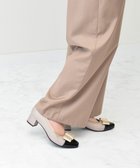 【ブリジット バーキン/Bridget Birkin】の【Bridget Birkin walk】リボンモチーフパンプス 人気、トレンドファッション・服の通販 founy(ファニー) ファッション Fashion レディースファッション Fashion for Women エナメル Patent Leather コンビ Combo, Combination Style ストレッチ Stretch, Stretchy Fabric フィット Fit, Slim Fit リボン Ribbon, Bow thumbnail ベージュコンビ|ID: prp329100004849907 ipo3291000000035599253