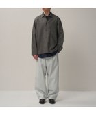 【エイトン/ATON】のLINEN WOOL TWILL シャツジャケット - UNISEX 人気、トレンドファッション・服の通販 founy(ファニー) ファッション Fashion レディースファッション Fashion for Women アウター Coat / Outerwear Collection レディースジャケット・軽アウター Jackets ユニセックス Unisex, Genderless カーディガン Cardigan, Knitwear シンプル Simple, Minimal ジャケット Jacket, Outerwear ツイード Twill, Twill Weave リネン Linen, Linen Fabric リラックス Relax, Relaxed Fit A/W・秋冬 Autumn/Winter thumbnail CHECK|ID: prp329100004850029 ipo3291000000035532673
