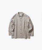 【エイトン/ATON】のLINEN WOOL TWILL シャツジャケット - UNISEX 人気、トレンドファッション・服の通販 founy(ファニー) ファッション Fashion レディースファッション Fashion for Women アウター Coat / Outerwear Collection レディースジャケット・軽アウター Jackets ユニセックス Unisex, Genderless カーディガン Cardigan, Knitwear シンプル Simple, Minimal ジャケット Jacket, Outerwear ツイード Twill, Twill Weave リネン Linen, Linen Fabric リラックス Relax, Relaxed Fit A/W・秋冬 Autumn/Winter thumbnail LIGHT GRAY|ID: prp329100004850029 ipo3291000000035532674