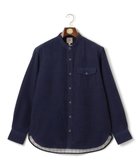 【ジェイ プレス/J.PRESS / MEN】のダブルフェイス キャラメルコール シャツブルゾン ダルブルー系|ID: prp329100004850039 ipo3291000000035533352