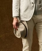 【ジョセフ アブード/JOSEPH ABBOUD / MEN】の尾州産カシミヤブレンド×アルパカ混素材カシミヤブレンドアルパカヘリンボーン ハット ベージュ系7|ID: prp329100004850072 ipo3291000000035606818