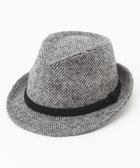 【ジョセフ アブード/JOSEPH ABBOUD / MEN】の尾州産カシミヤブレンド×アルパカ混素材カシミヤブレンドアルパカヘリンボーン ハット ライトグレー系7|ID: prp329100004850072 ipo3291000000035606821